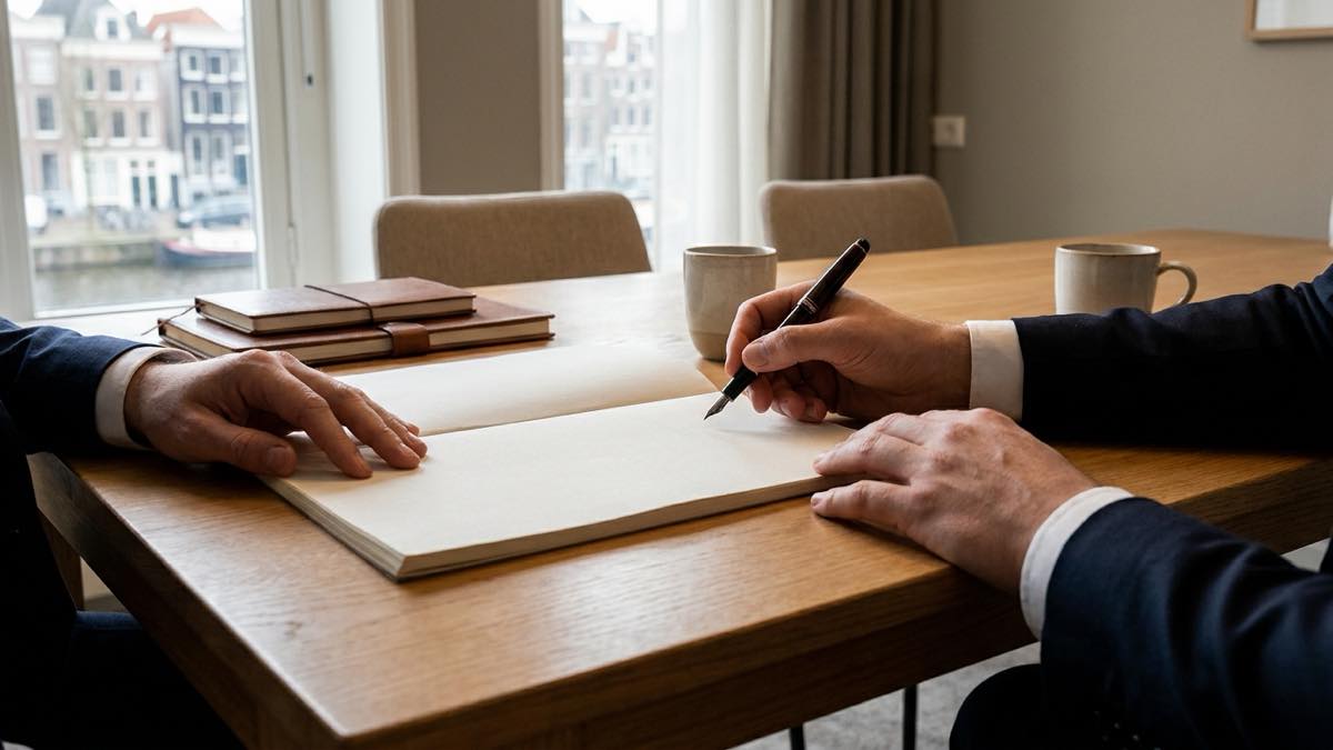 Two parties sign an NDA for a collaboration